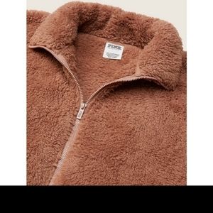 Victoria's Secret PINK Teddy Full Zip Jacket